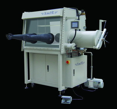 【深受客户喜欢的高科技研究型手套箱/真空手套箱】价格,厂家,图片,空气净化成套设备,深圳市永兴业精密机械模具-